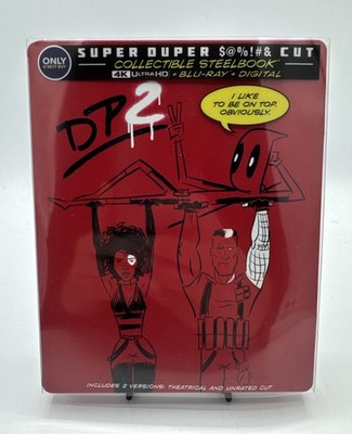 Deadpool 2: Super Duper Cut Steelbook (4K UHD/Blu-ray) With Slipcover Best Buy