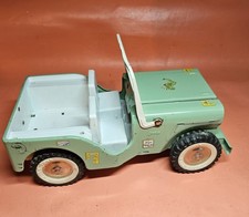 Vintage Tonka Jeep Missing Fender