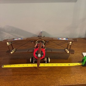 Lego 3451 Sopwith Camel Biplane & 10024 Red Baron Airplane Building Set *READ