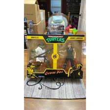 Playmates Toys   TMNT Donatello VS Cobra Kai Johnny Lawrence
