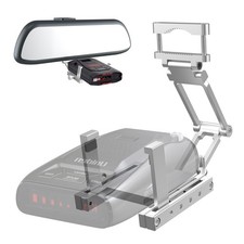 Radar Detector Mount,Aluminum Radar Mirror Mount Radar Detector Bracket