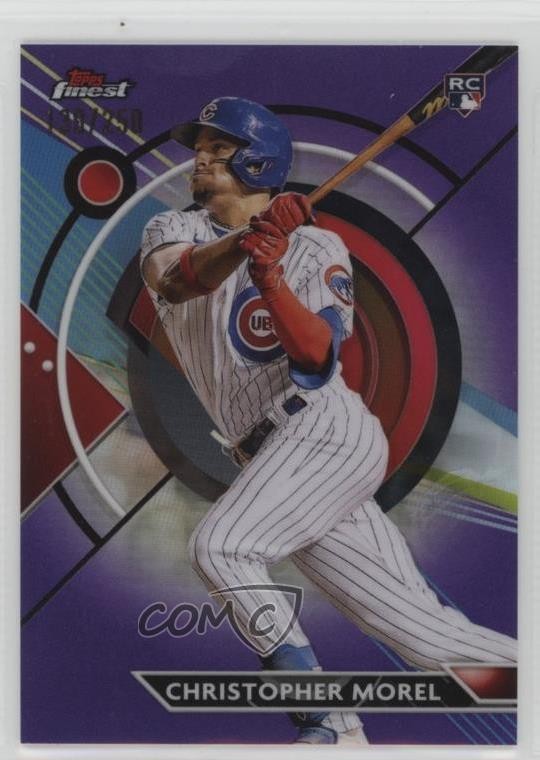 2023 Topps Finest Purple Refractor /250 Christopher Morel #46 1rm3