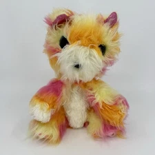 2018 Moose Brand SCRUFF-a-LUVS Puppy Plush PINK & ORANGE  - CLEAN!