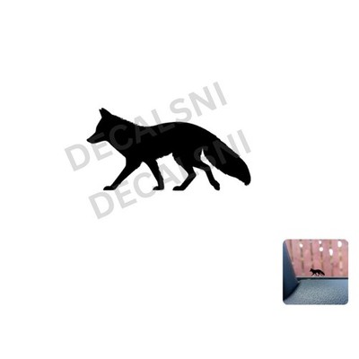 Fuchs Osterei Auto Aufkleber Mini Vinyl Sticker Windschutzscheibe Fenster Glas