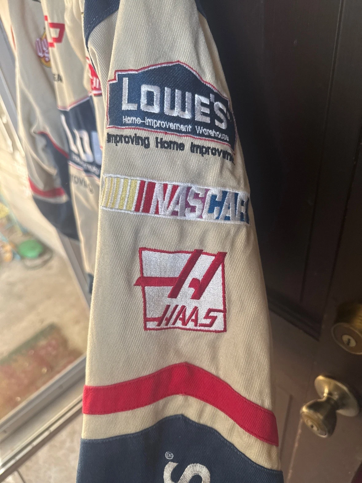 Vintage Jeff Hamilton Jimmie Johnson #48 NASCAR Jacket — XL + 2005 Pin - product detail image 4