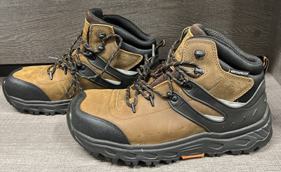 Men's Hoss Stomp 6'' Waterproof Boots Extra Wide Width (Black/Brown) - Size 14