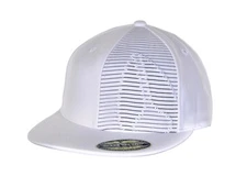 Nixon Revert Men's 210 Fitted Hat Baseball Cap White S/M