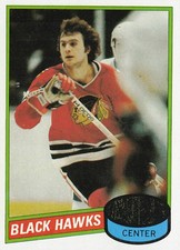 1980-81 Topps #247 Tom Lysiak Chicago Blackhawks