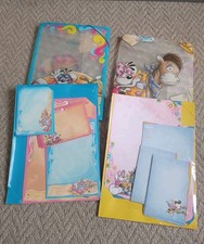 Diddl Mouse Stationery Folders with Writing Paper & Envelopes Set Retro
