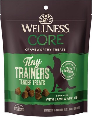CORE Tiny Trainers Dog Treats Natural Grain Free Lamb & Apple Recipe 6 oz Bag