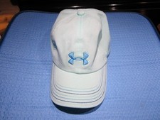 Under Armour Girls Youth Adjustable Outdoor Hat Cap Blueish Green