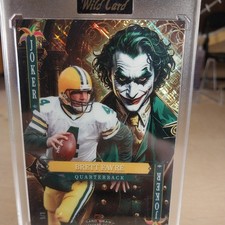 Brett Favre 1/1 2025 Wild Card Jokers Wild Green Bay Packers