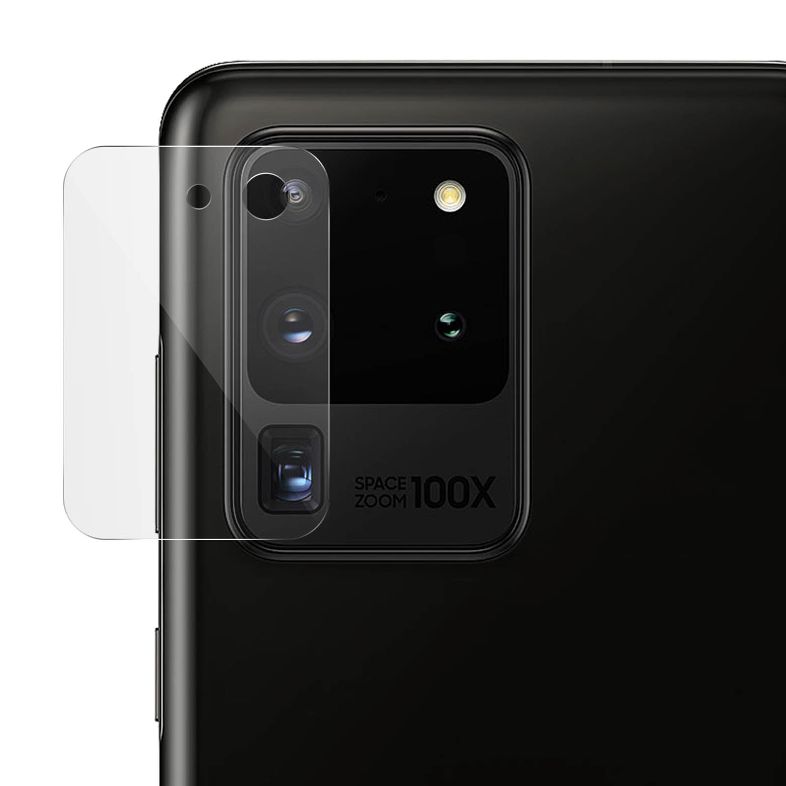 Fini les rayures Film protection arrière et caméra Galaxy S20 Ultra en verre