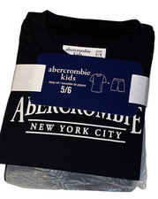N6 WOW NWT Boys 5/6 Abercrombie Kids T-shirt  Shorts Pajamas Set