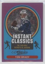 2021 Panini Classics Instant Classics Purple 17/25 Tom Brady #IC-10 l2s