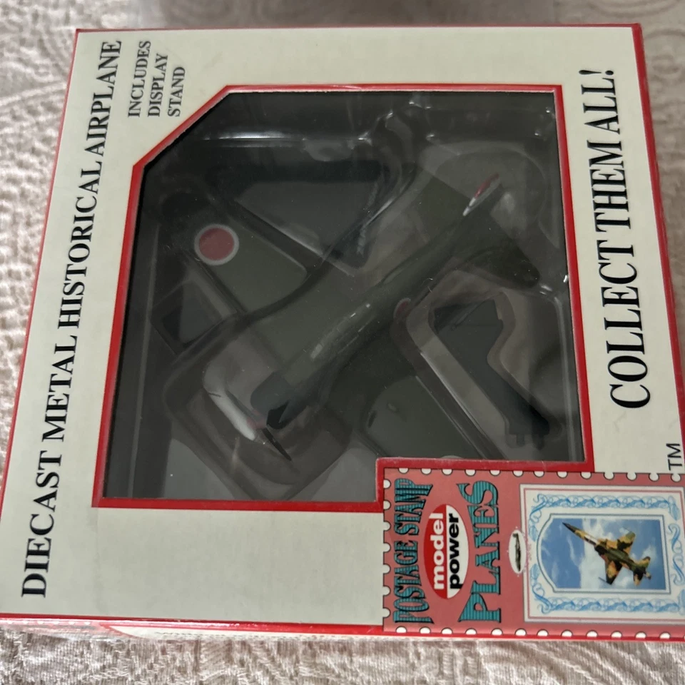 2 New Model Power Postage Stamp Mitsubishi A6M2B-Zero Planes New /Sealed￼ - Image 2 of 4