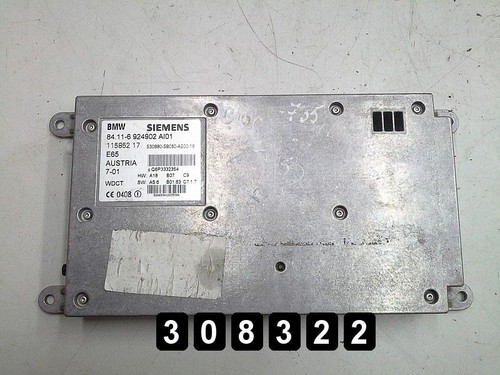 BMW 7er 2003 Steuergerät Bluetooth Transceiver Modul 84.11-6924902 Original