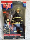 GI Joe Classic Search & Rescue Firefighter 2001 12" Figure NIB Box Wear