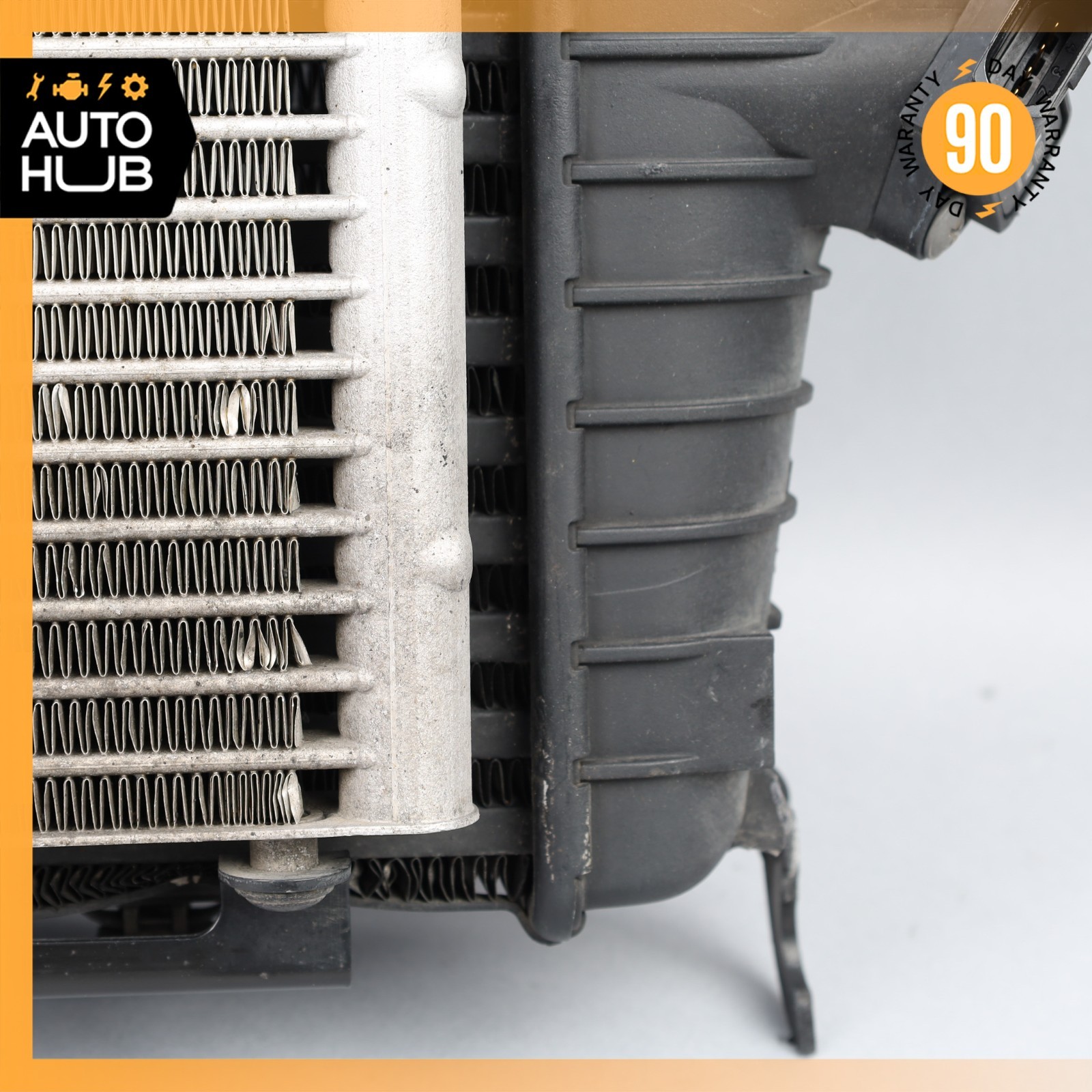 Bentley Continental GT 6.0L Right Turbo Intercooler Oil Cooler 3W0145804C OEM