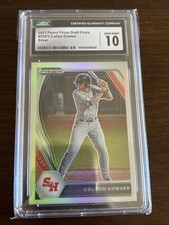 2021 Prizm Draft Picks Colton Cowser RC Silver CGC 10 Gem Mint