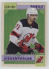 2022-23 O-Pee-Chee Retro Jonas Siegenthaler #452 0ot5