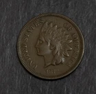 1872 Indian  Cent VF  Lot 4643