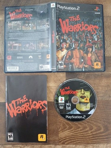 The Warriors (Sony PlayStation 2) PS2 Complete CIB - Tested - Near Mint Disc!
