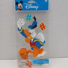 Vintage Donald Duck Stickers Collage EK Success Disney New