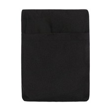 Book Pouch Protective Bag Dustproof Black Book Protector Pouch Bible Cover for