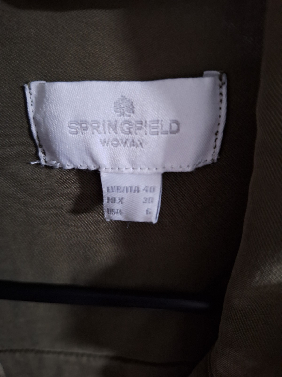 Springfield Khaki utility Jacket Small Medium Ful… - image 4