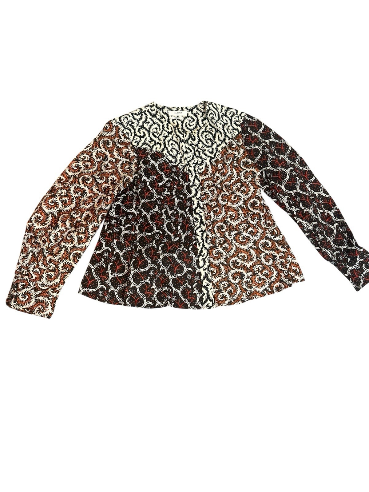 ISABEL MARANT ETOILE Patchwork Tribal Abstract Sw… - image 1