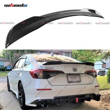 Carbon Fiber Rear Spoiler For 2022-2026 Civic Sedan Si Factory Style Trunk Wing Carbon Fiber Rear Spoiler For 2022-2026 Civic Sedan Si Factory Style Trunk Wing
