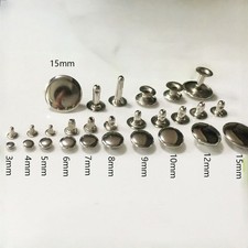 einzelnerkopfnieten , v. Optik Hohlnieten Ledernieten Nieten Leder Ziernieten