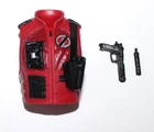 PURGE 48 Mercer Vest Handgun Lot GIJOE CLASSIFIED SERIES 6" Scale 1/12