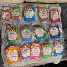 2000 Barbie Set Of 14 McDonalds Happy Meal Toys Sealed