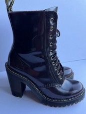 Dr. Martens Kendra Women's Combat Acadia Leather Boots