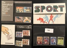 3 British Royal Post Office Stamp Presentation Packs. 108, 121, 125. (Lot 105)