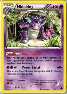 Nidoking 45/114 Steam Siege Rare