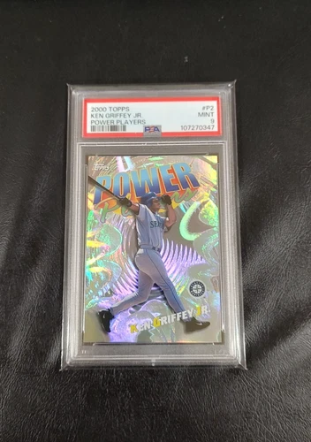 2000 Topps Power Players #P2 Ken Griffey Jr PSA 9