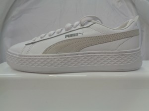puma smash leather trainers ladies