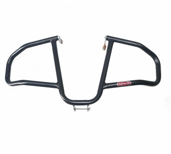 Passt FüR Royal Enfield Himalayan Beinschutz Crash Bar Schwarz Lackiert Aes-image
