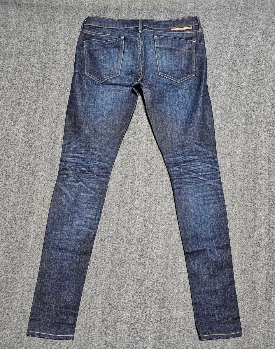THVM This Here Very Moment Jeans Womens Size 30 Blue Denim Skinny 