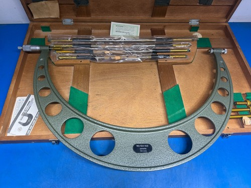 Vintage Mitutoyo 104-153 (0.001″ Outside Micrometer Interchangeable Anvil 16-20" - Picture 11 of 13