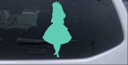 Alice in Wonderland Disney Fairytale Car or Truck Window Lap