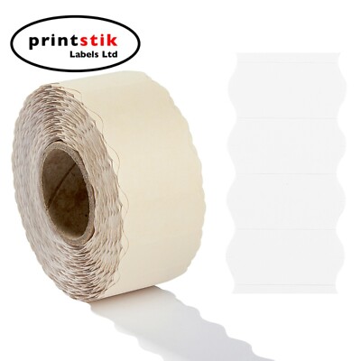 45.000 26 x 12 mm WEISSE PERMANENTE PREISGEWEHRETIKETTEN, DANRO CT4 PUMA LUCHS MOTEX