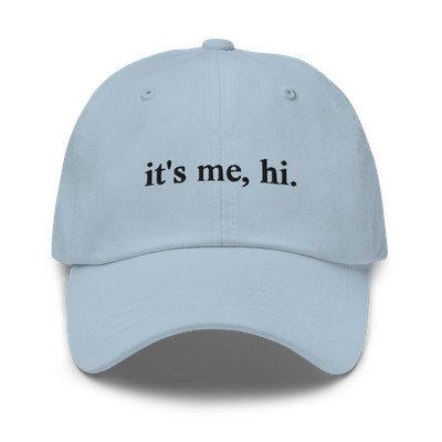 it's me, hi unisex hat | Taylor Swift | The Eras Tour | Karma