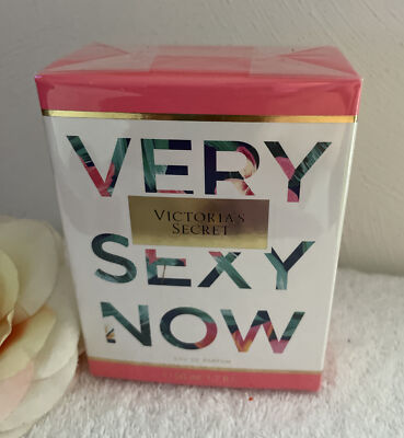 Victorias Secret Very Sexy Now Perfume Eau De Parfum 1.7 oz VS New