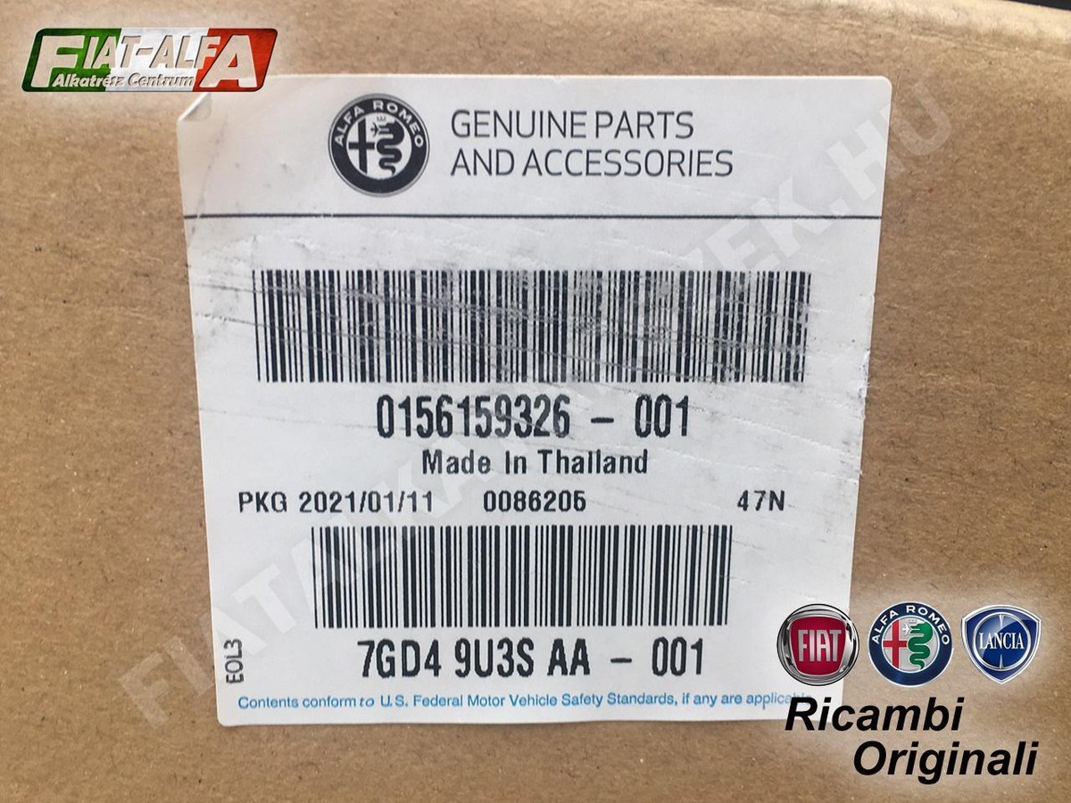 Alfa Romeo Giulia Veloce alu wheel set 156159326+156159336 Alfa Romeo Giulia Veloce alu wheel set 156159326+156159336