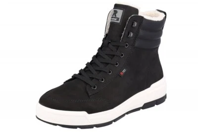 Rieker Evolution TEX Herren Boots Schwarz Stiefel U0071-00