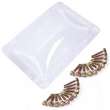 Rv Skylight With 22 Screws Transparent Shower Inner Dome Skylight Kit 14 X 22 In
